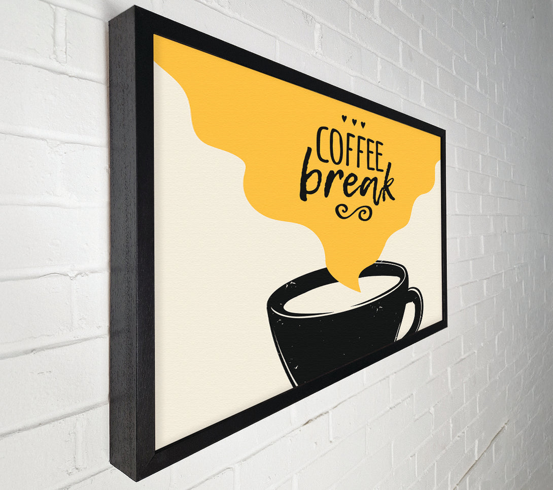  A Canvas Print of Coffee Break Canvas Art