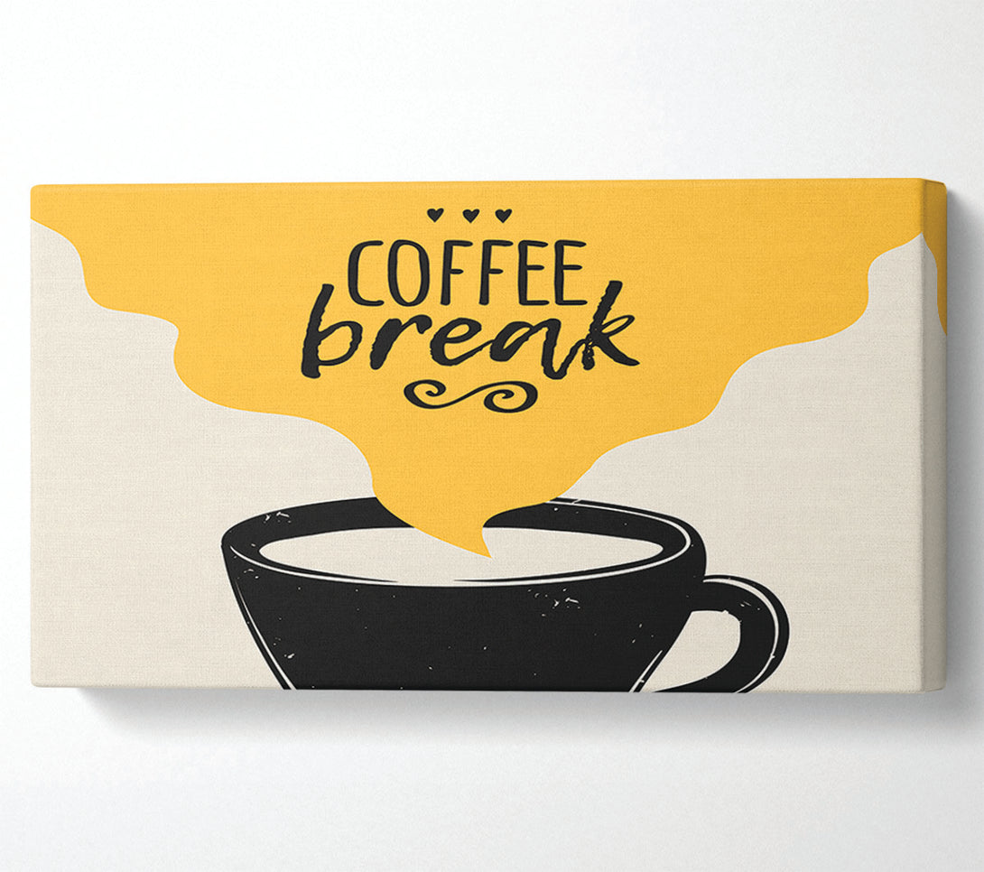  A Canvas Print of Coffee Break Canvas Art