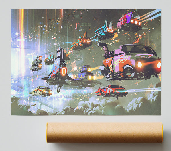 Cars Of The Future Poster