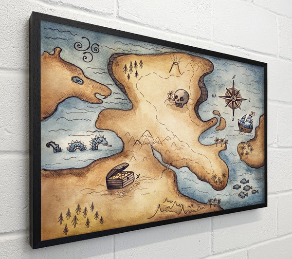 Pirate Treasure Map