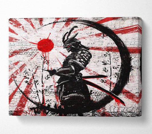 The Samurai Canvas Wall Art