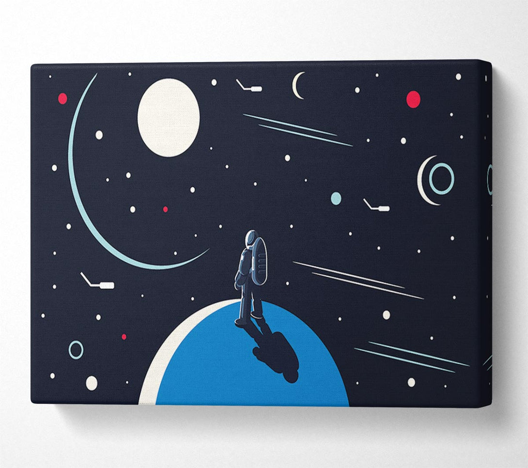  A Canvas Print of Looking Out Into The Universe Canvas Print