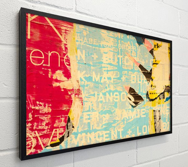 Abstract Textured Text
