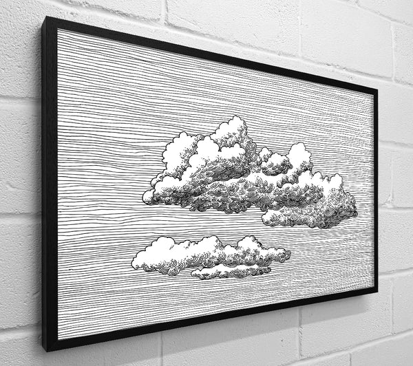 Lines Behind The Clouds