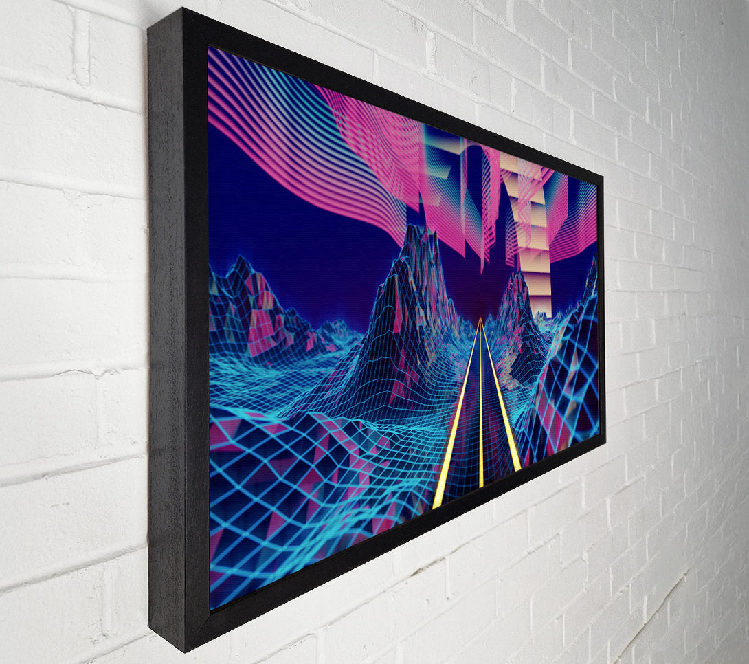  A Canvas Print of Road To The Future Canvas Art