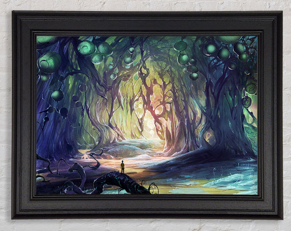 Morbid Forest Framed Print