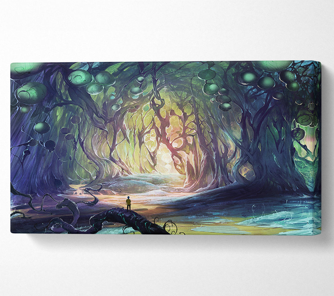  A Canvas Print of Morbid Forest Canvas Art