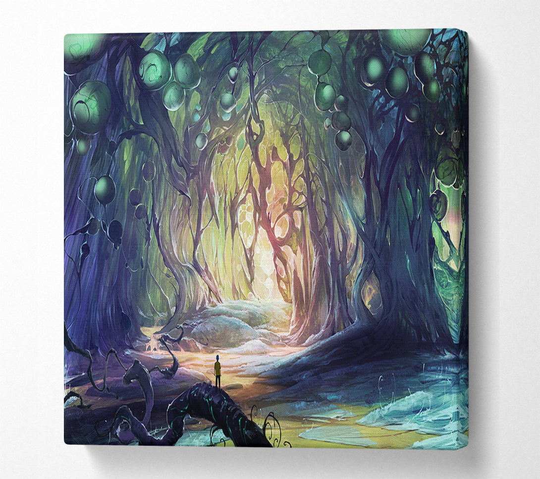  A Canvas Print of Morbid Forest Canvas Art