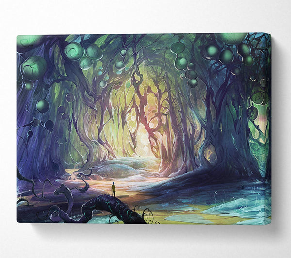  A Canvas Print of Morbid Forest Canvas Art
