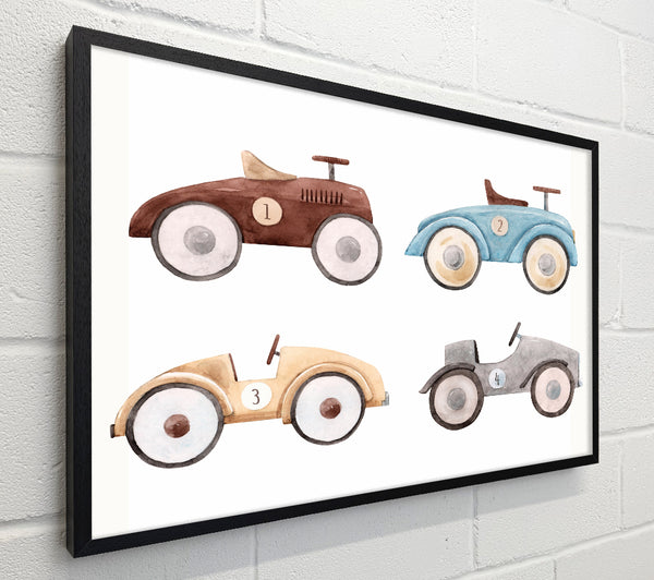 Retro Ride On Cars