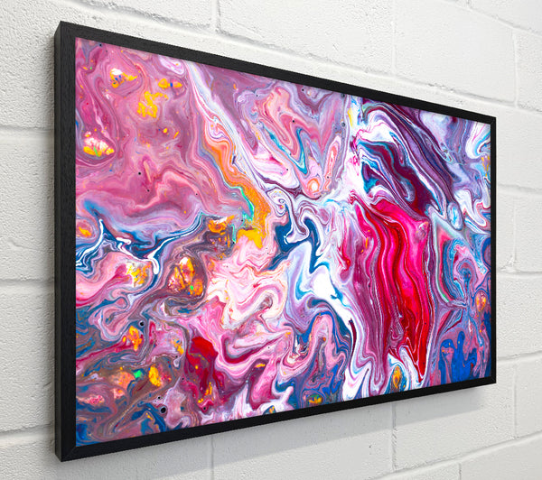 Liquid Swirl Paint Purple
