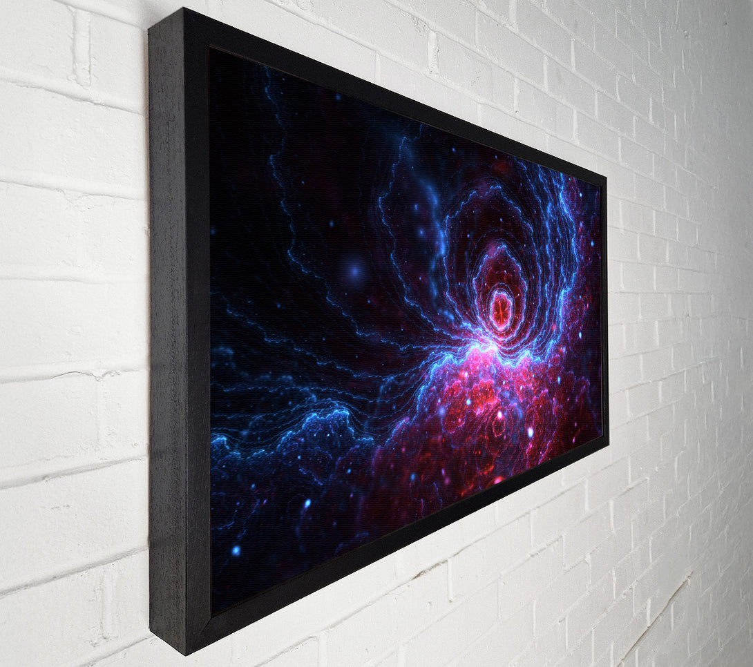 A Canvas Print of Swirl Into The Black Hole Canvas Art