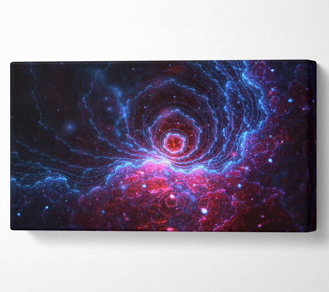 A Canvas Print of Swirl Into The Black Hole Canvas Art