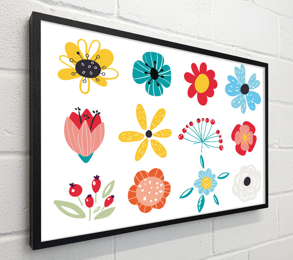 Twelve Summer Flowers