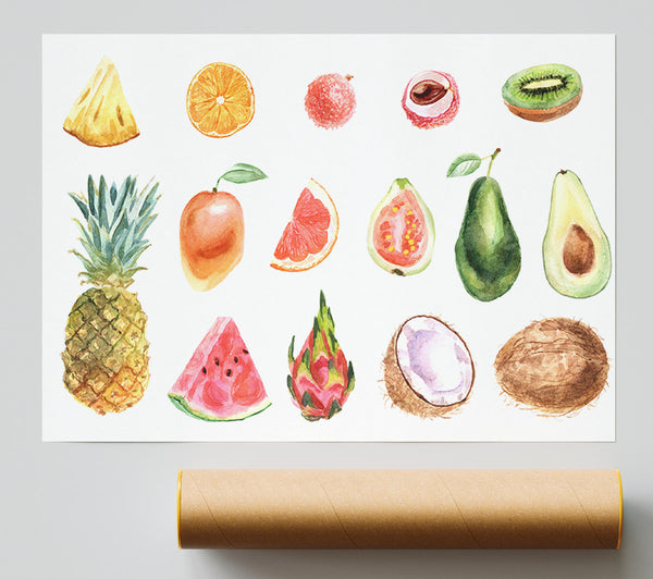 The Fruits Of Summer Giclee Print