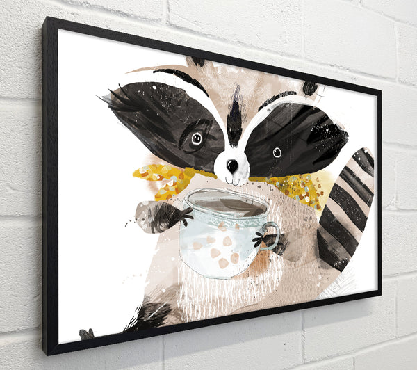 Racoon Cup Of Tea