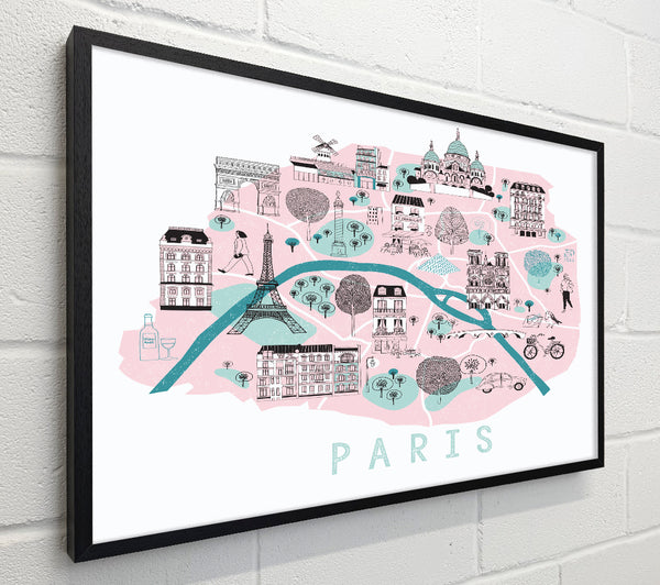 Little Map Of Paris