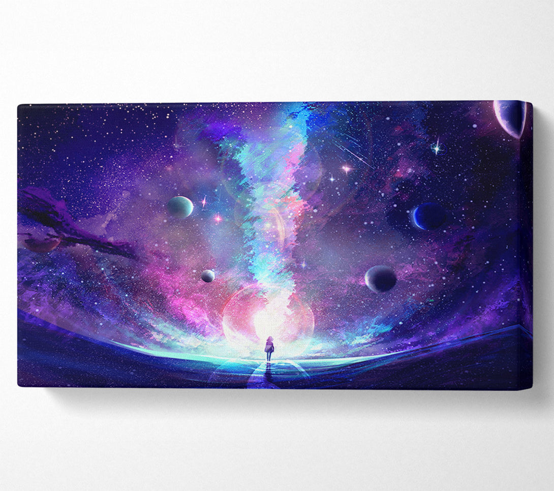  A Canvas Print of Staring Into The Universe Canvas Wall Art
