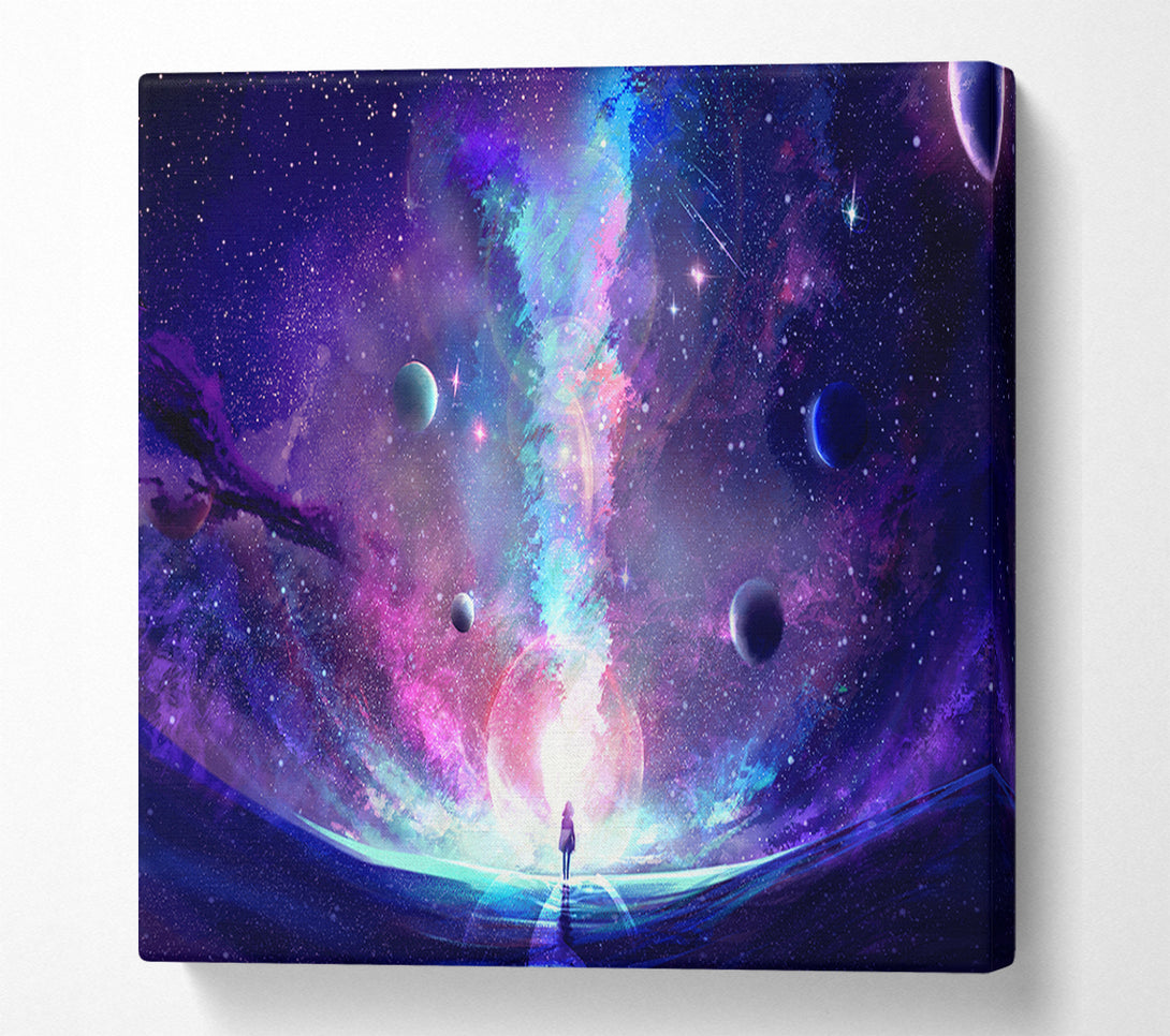  A Canvas Print of Staring Into The Universe Canvas Wall Art