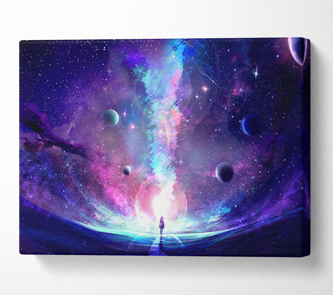  A Canvas Print of Staring Into The Universe Canvas Wall Art