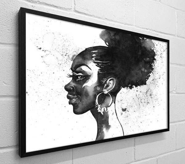 Ink Drawing Face