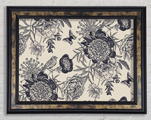 The Bird Wildlife Framed Print