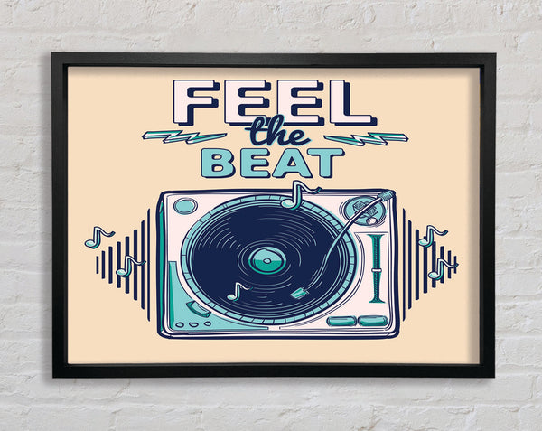 Feel The Beat Framed Print