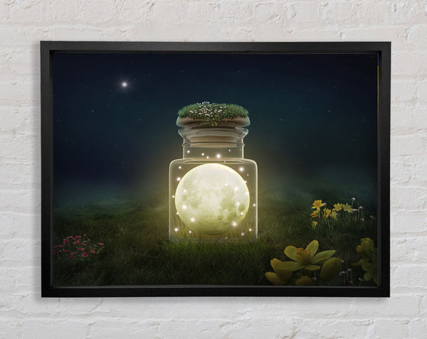 Mond im Glas