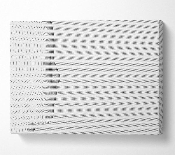  A Canvas Print of Face In Abstract Canvas Print