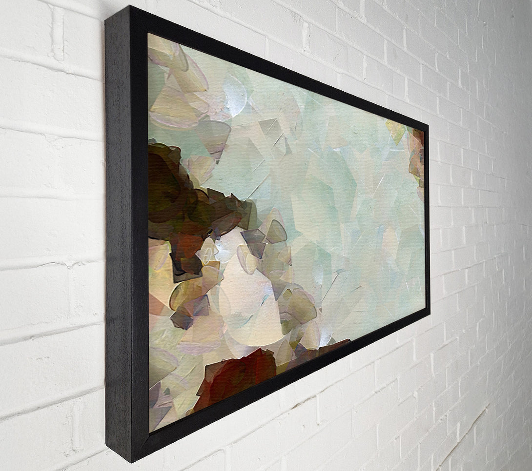  A Canvas Print of Triangle Blob Madness Canvas Art