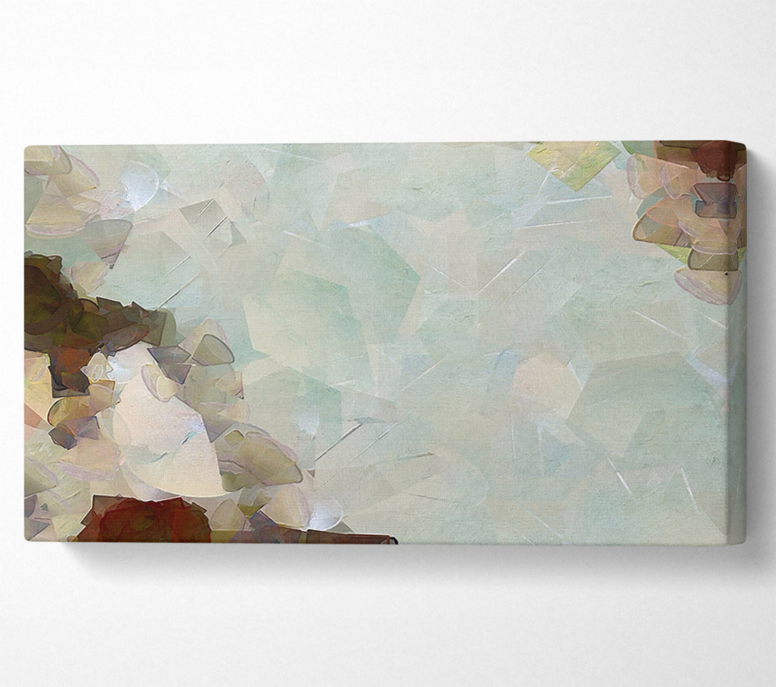  A Canvas Print of Triangle Blob Madness Canvas Art