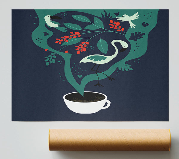What A Lovely Coffee Poster
