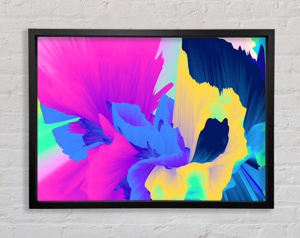 The Colour Washout Framed Print