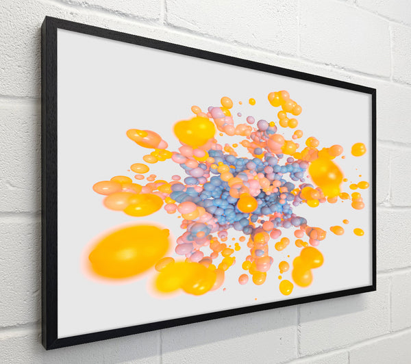 Yellow Bulbs Of Liquid