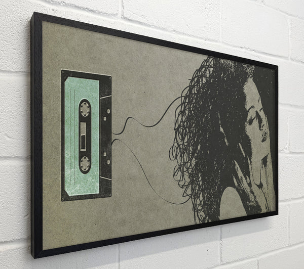 Cassette Tape Woman