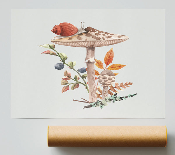 The Lone Toadstool Poster