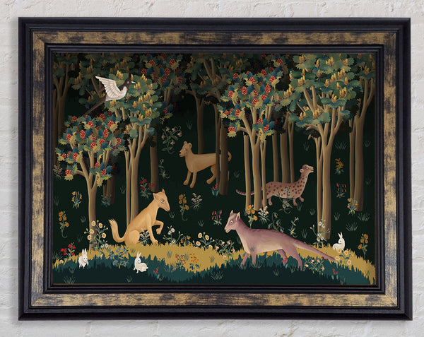 Creatures Of The Night Framed Print
