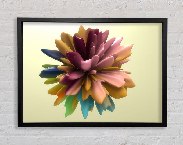 Spanning Out Of Liquid Framed Print