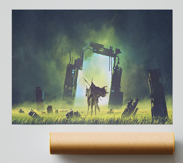 The Door To The Realm Print