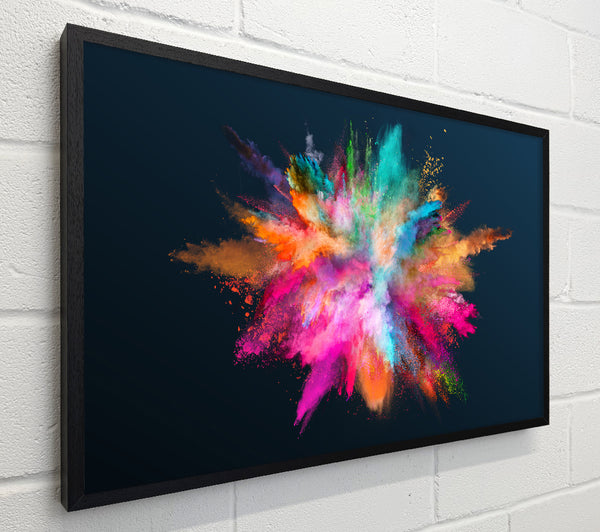 Explosion Of Paint Rainbow