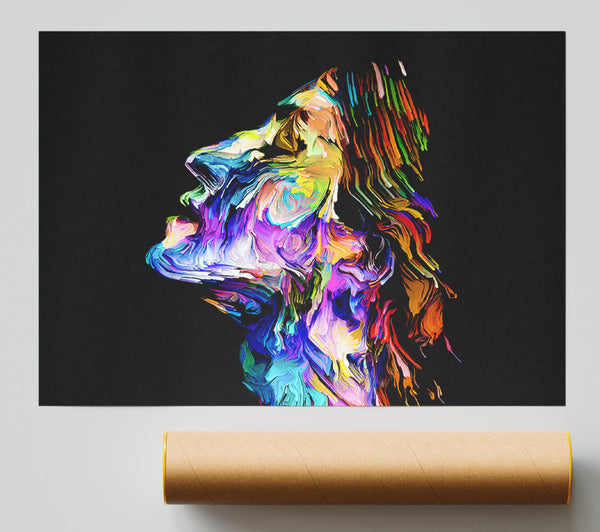 The Face Of Colour Giclee Print