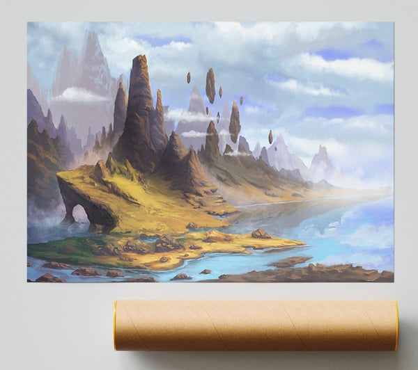 The Floating Islands Poster