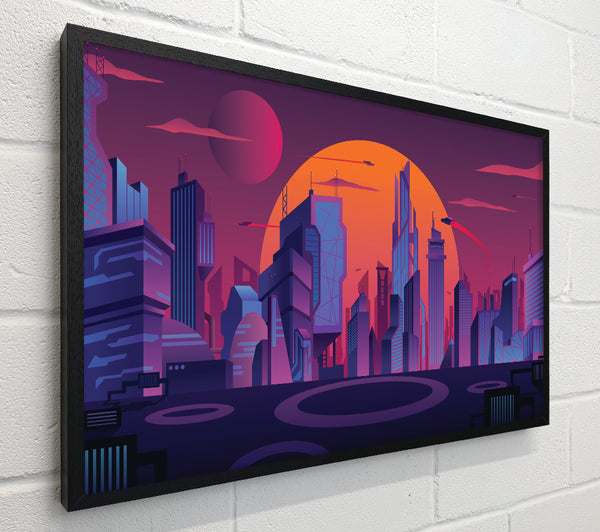 The Sun Behind The City