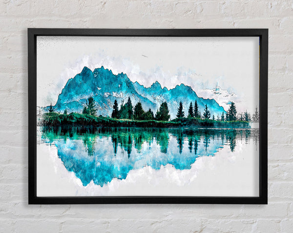 The Canadian Landscape Framed Print
