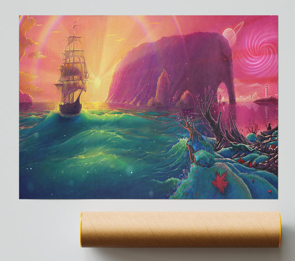The Elephant Creature Giclee Print