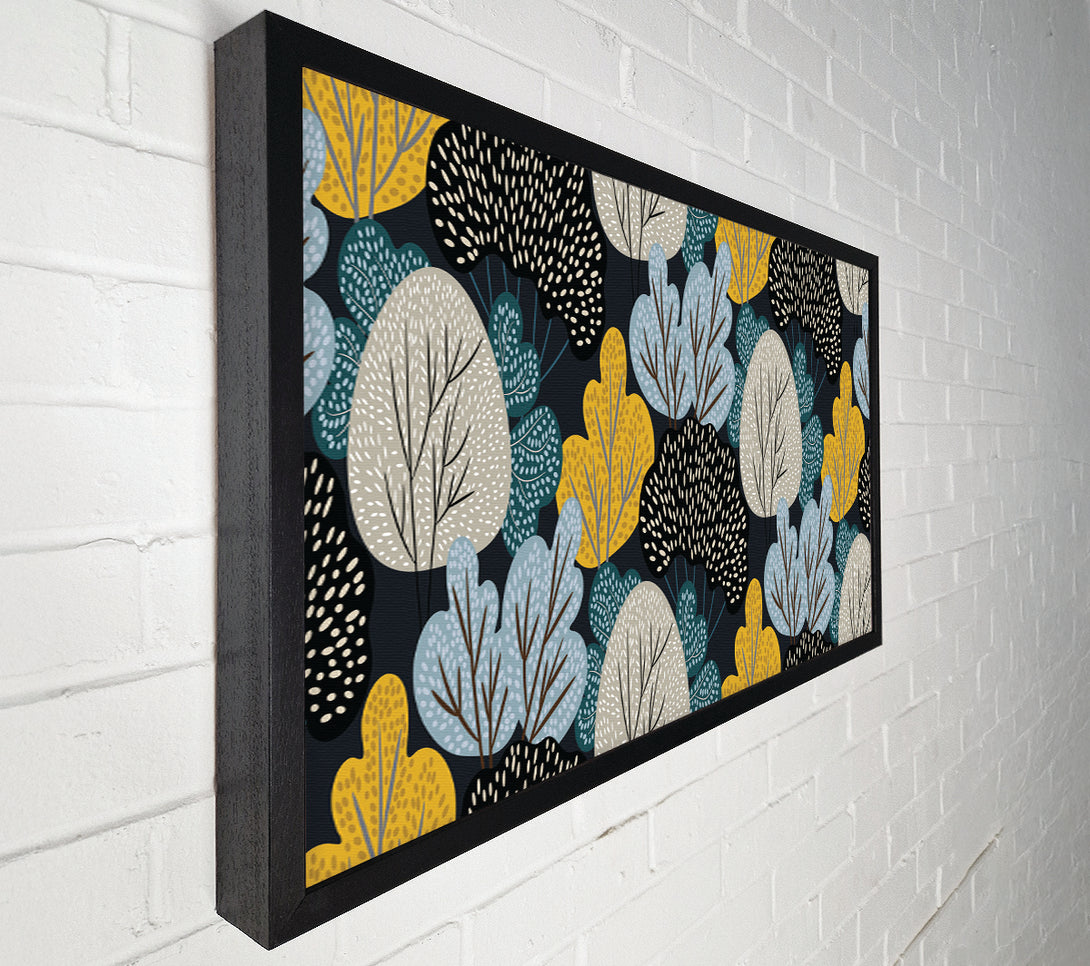  A Canvas Print of Trees Of Pattern And Colour Canvas Print