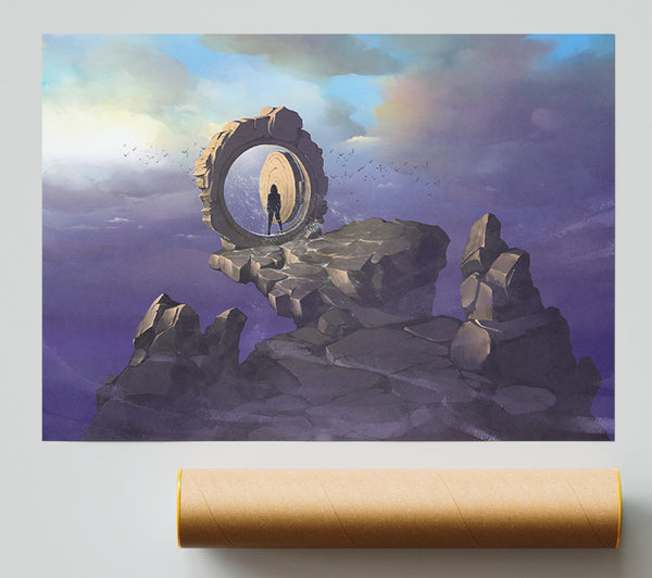 The Hole To Another Universe Print