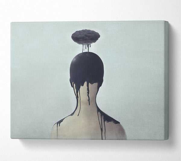  A Canvas Print of Clouds Of Ink Canvas Print