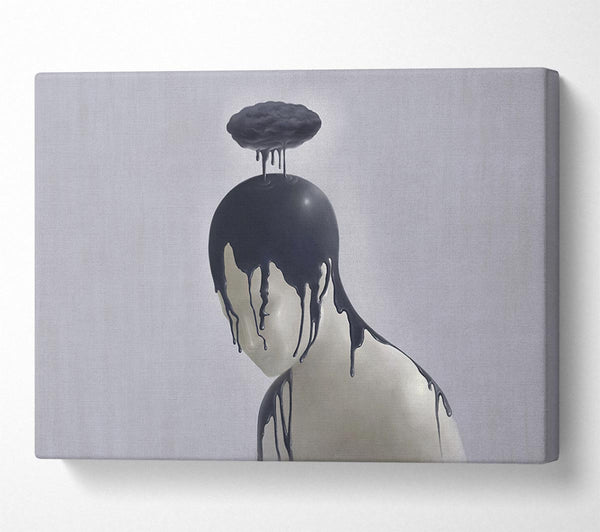  A Canvas Print of Clouds Of Ink 2 Canvas Wall Art