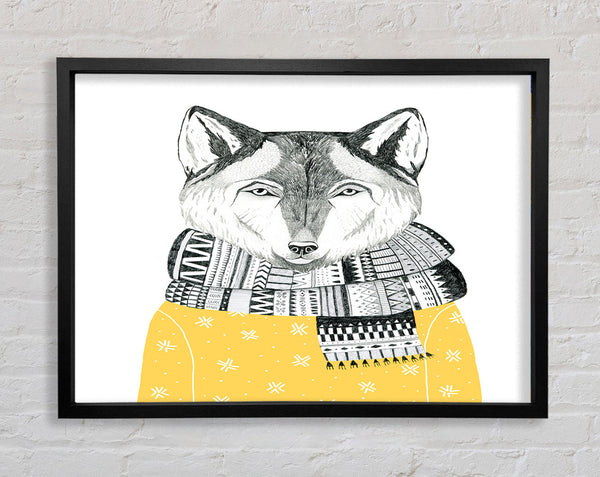 Bereit für den Winter Fox